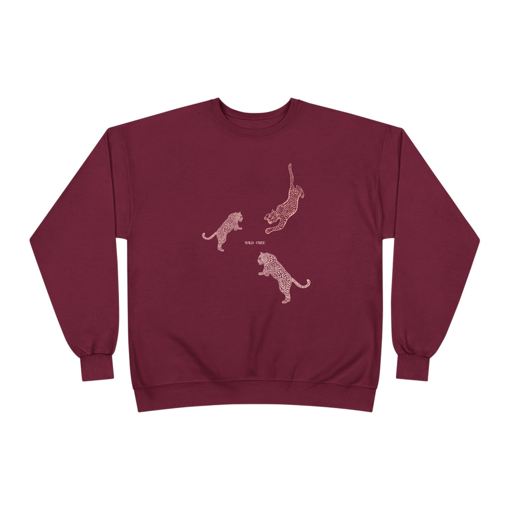 Bold CHEETAH Crewneck Sweatshirt, Wild + Free Women