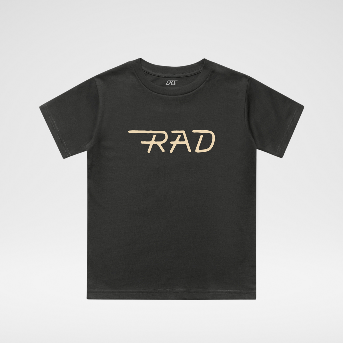 THE RAD TEE - BLACK - Organic Cotton