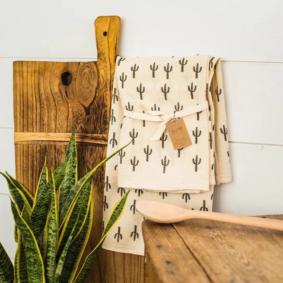 Organic Saguaro Tea Towel