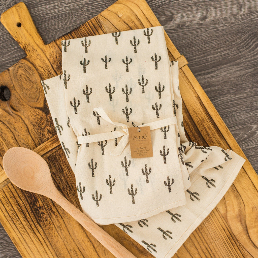 Organic Saguaro Tea Towel