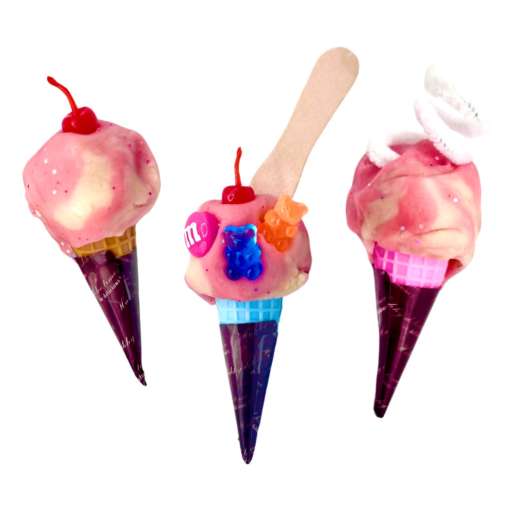 Ice Cream Themed Sensory Play Dough Kit