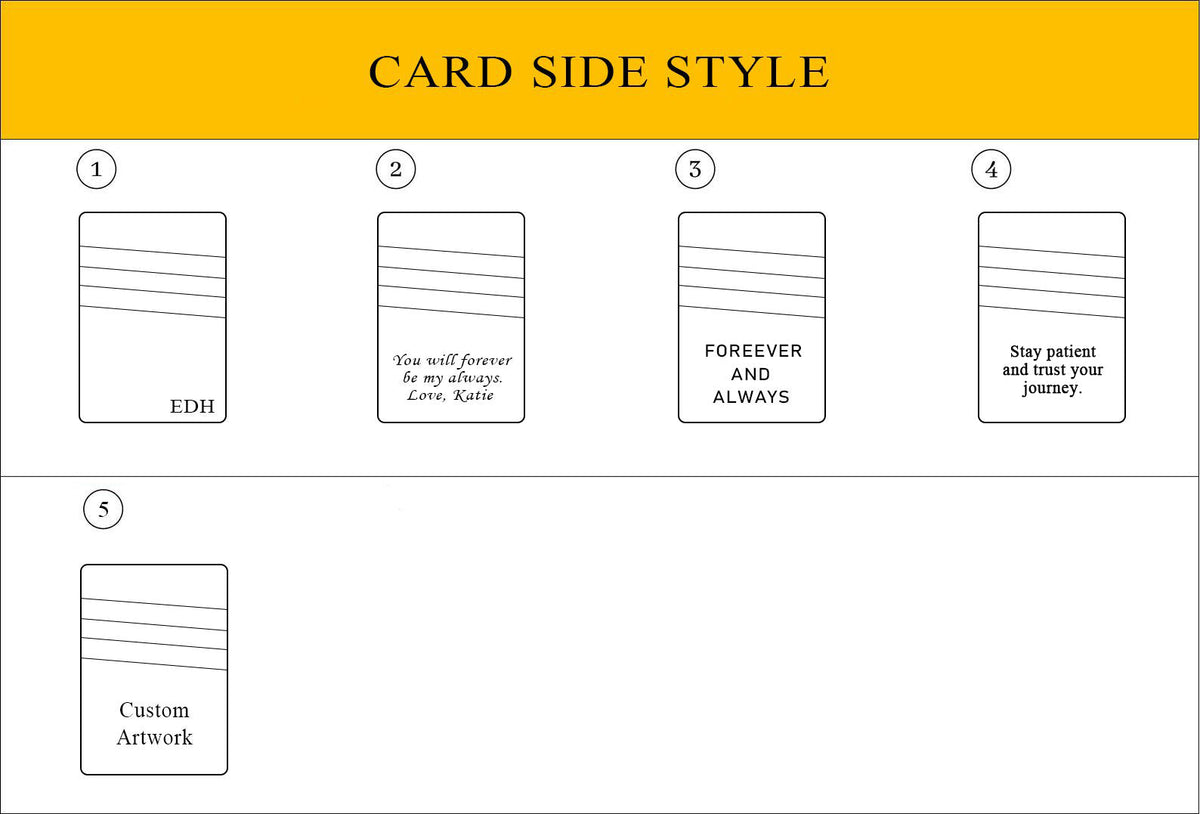 Custom Engraved Money Clip Card Holder