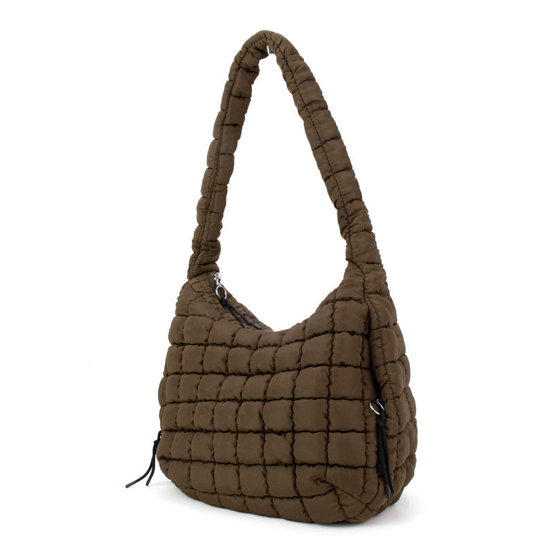 The Ashton | Puffer Hobo Tote | 10 Colors