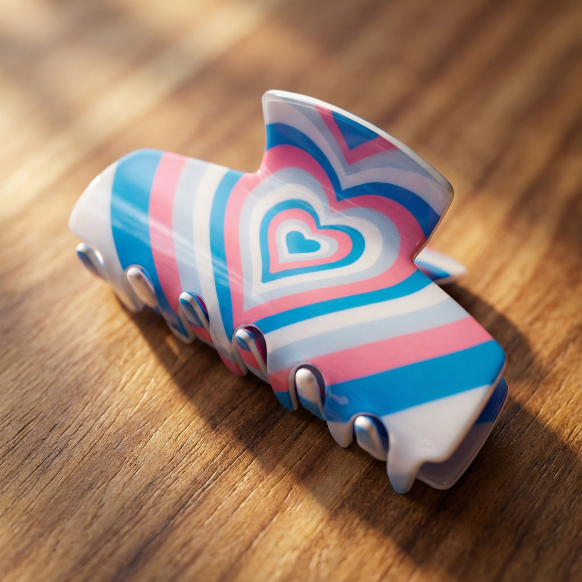 Hair Clip Gift Box | Groovy 70s Hair Claw Clips Set of 5