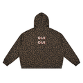 OUI OUI Leopard Street Style Hoodie Jacket