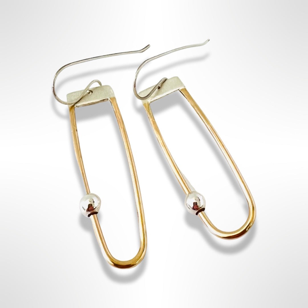 Paddle Fidget Earrings