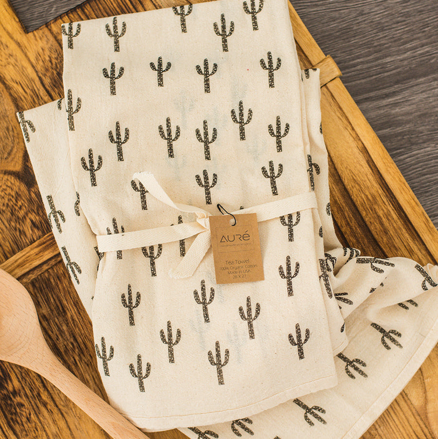 Organic Saguaro Tea Towel