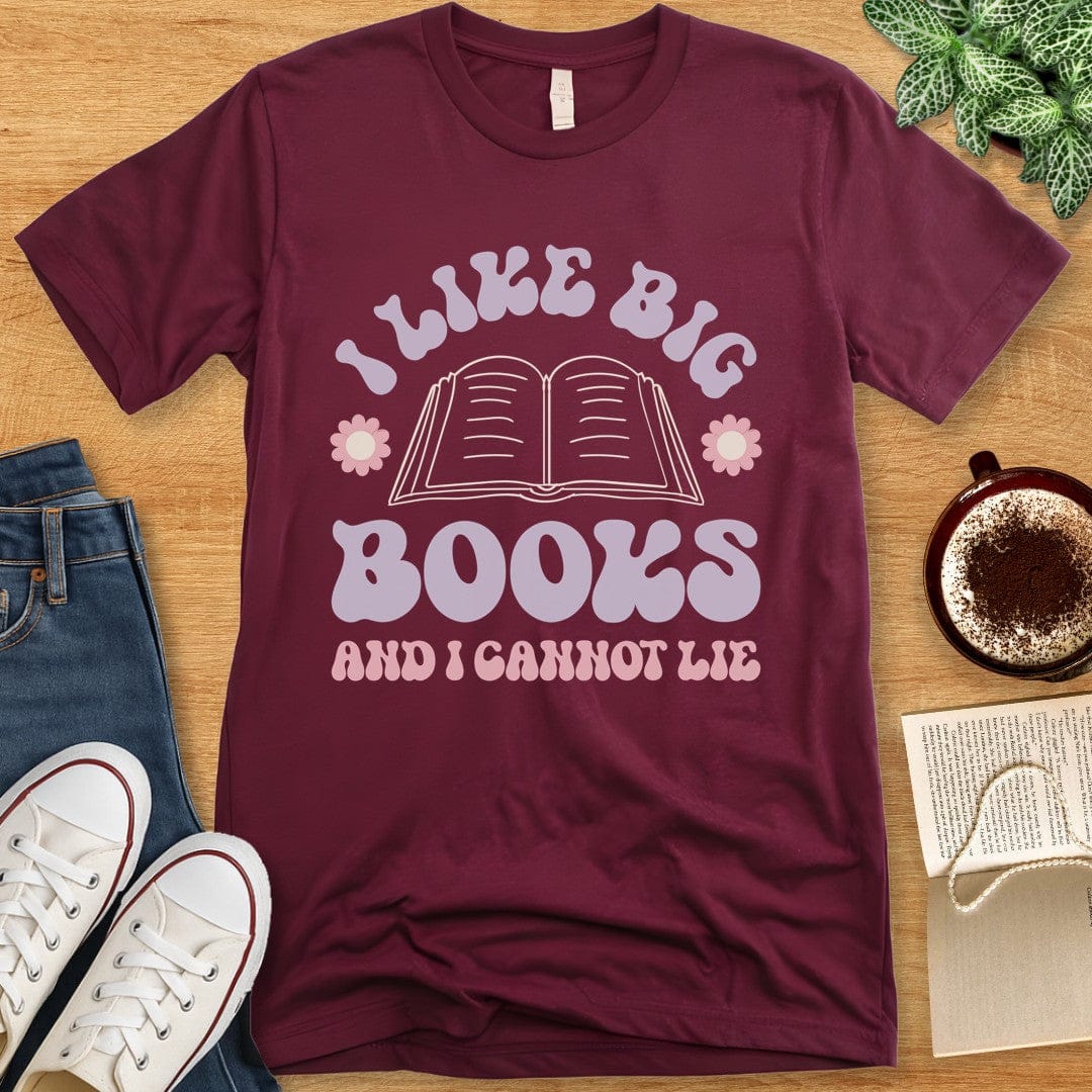 I Like Big Books T-shirt
