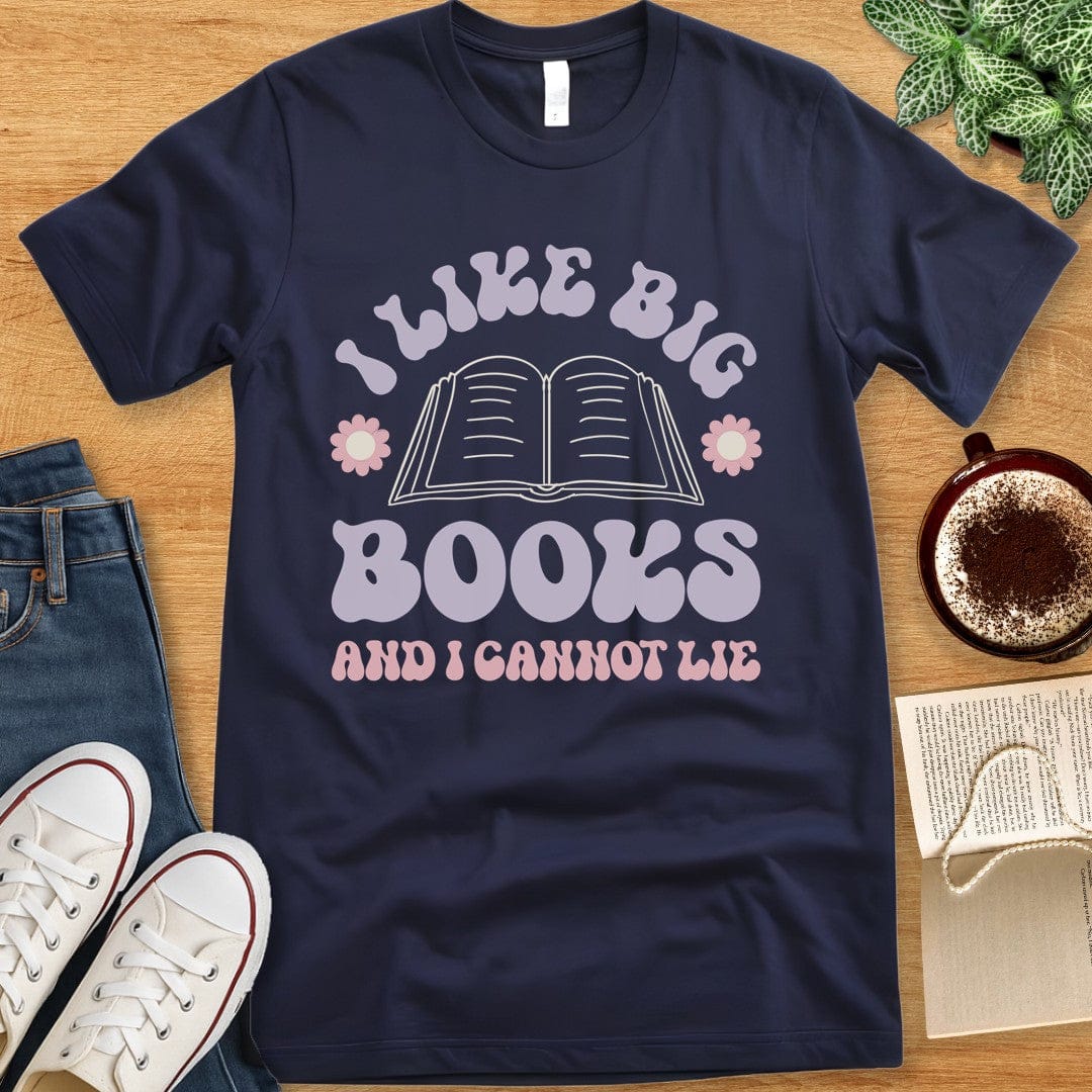 I Like Big Books T-shirt