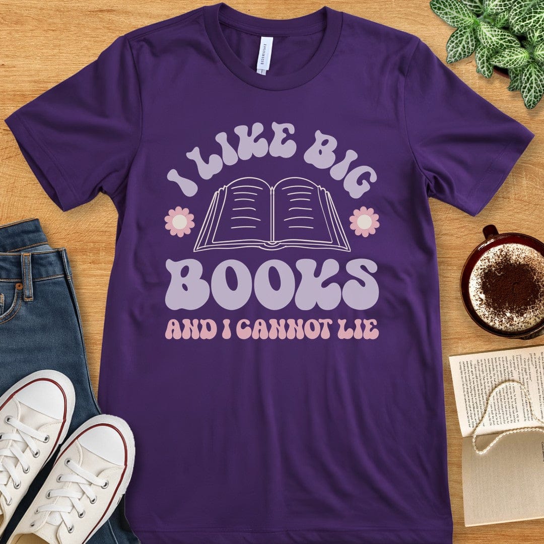 I Like Big Books T-shirt