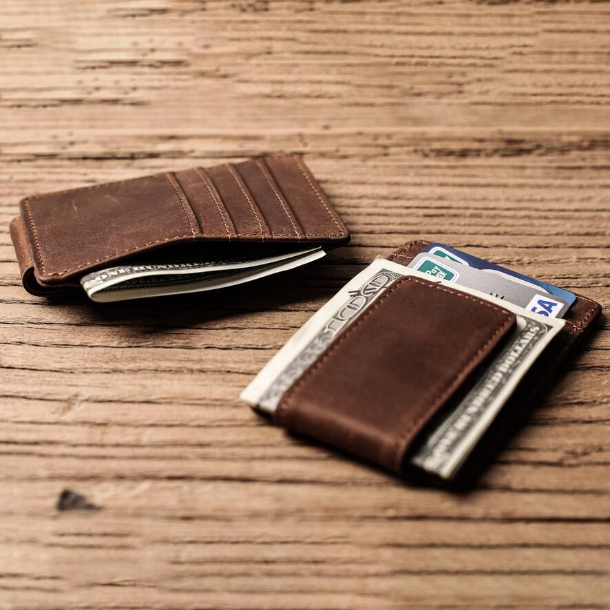 Custom Engraved Money Clip Card Holder